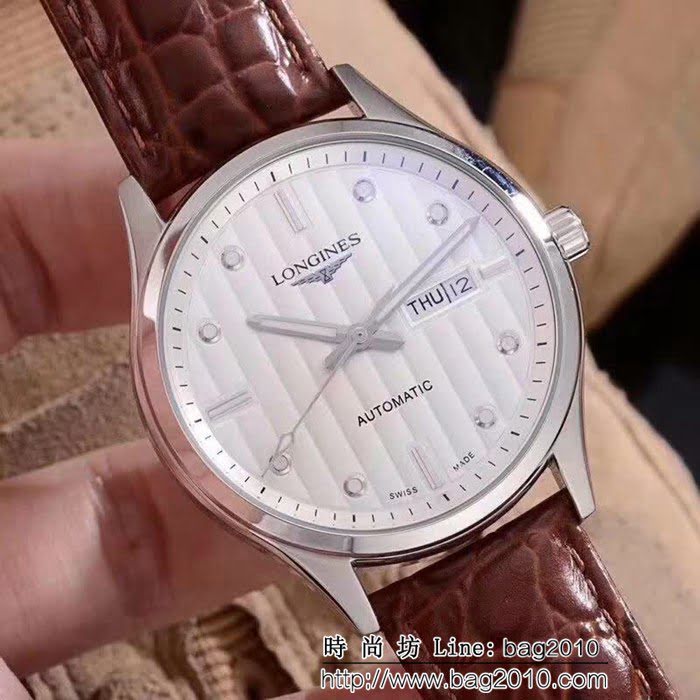 LONGINES浪琴 經典大三針 全自動機械 精品男士腕表 WSS1193